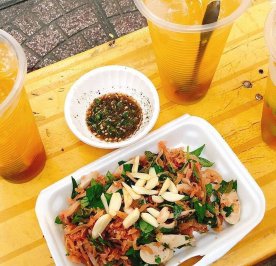 TRÉ TRỘN ĐẶT BIỆT & MỘT LY RAU MÁ SIZE M
